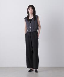 YLEVE / CUPRO JACQUARD TROUSERS