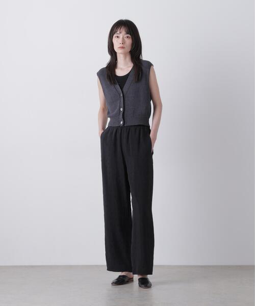YLEVE(イレーヴ)の「YLEVE / CUPRO JACQUARD TROUSERS(その他パンツ・レディース・グレー系その他4・1)」の1枚目の写真