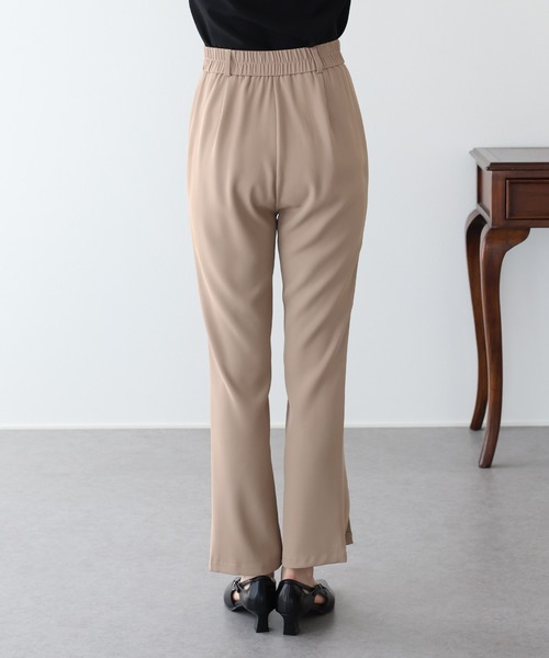 BLUEEAST（ブルーイースト）の「スリムフレアスリットパンツ（その他パンツ・レディース・ホワイト/ブラック/ベージュ・MEDIUM）」の20枚目の写真