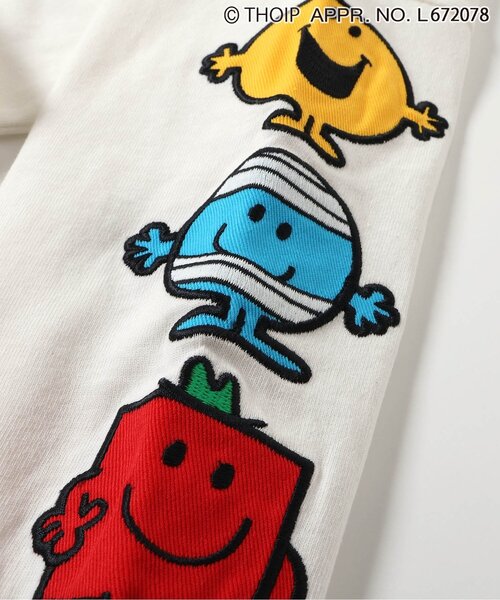 sanrio（サンリオ）の「MR.MEN LITTLE MISS　袖ワッペン長袖Tシャツ（Tシャツ/カットソー・キッズ・ブラック/オフホワイト・100/130/90/80/140/120/110）」の15枚目の写真