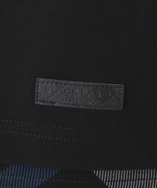 BLACK LABEL CRESTBRIDGE(ブラックレーベル・クレストブリッジ)の「チェックレイヤードマーセライズスラブTシャツ(Tシャツ/カットソー・メンズ・オレンジ系その他3/オフホワイト/ブルー系その他4/ブラック・XL/L/M)」の19枚目の写真
