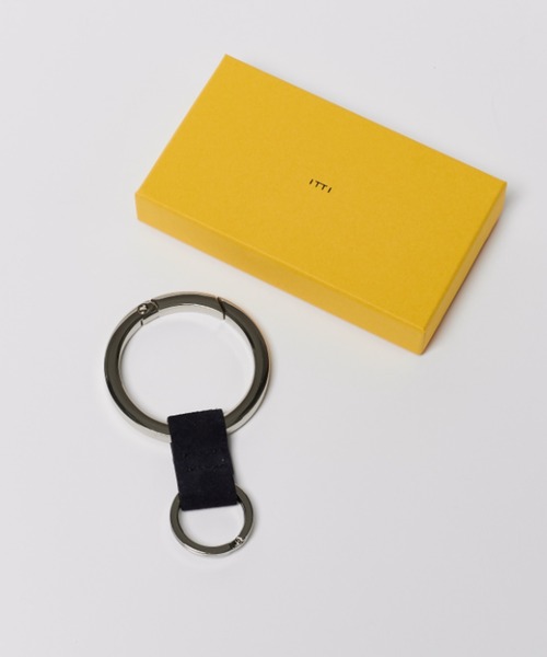 ITTI(イッチ)の「【ITTI / イッチ】CRISTY RING RING MOSSA LDN(キーケース/キーアクセサリー・メンズ・ブラック/イエロー・FREE)」の3枚目の写真