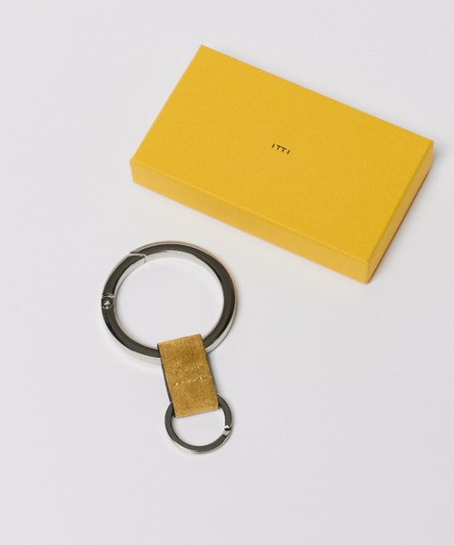 ITTI(イッチ)の「【ITTI / イッチ】CRISTY RING RING MOSSA LDN(キーケース/キーアクセサリー・メンズ・ブラック/イエロー・FREE)」の5枚目の写真