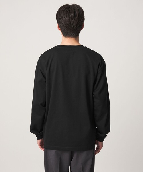 green label relaxing（グリーンレーベルリラクシング）の「フェルメール クルーネック プリント 長袖 Tシャツ（Tシャツ/カットソー・メンズ・その他1/ブラック/その他2・S/XL/L/M）」の15枚目の写真