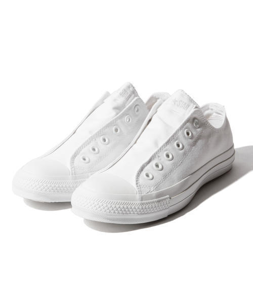 BEAMS（ビームス）の「CONVERSE / オールスタースリッポン Ⅲ（スニーカー・メンズ・ホワイト/ネイビー・9inch/8inch/7.5inch/8.5inch/9.5inch/10.5inch）」の3枚目の写真