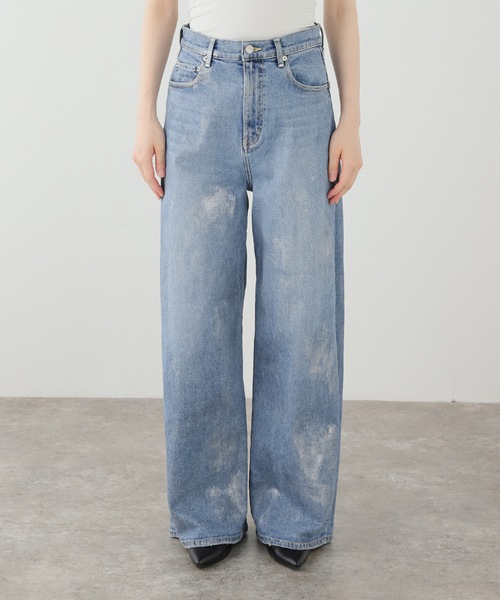 THE NEWHOUSE(ザニューハウス)の「THE NEWHOUSE/ザ ニューハウス FOILED MILTON JEAN デニムパンツ(デニムパンツ・レディース・ブルー・24/26)」の6枚目の写真