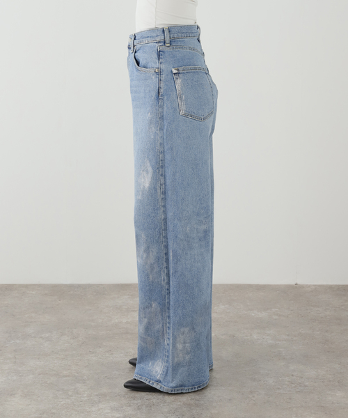 THE NEWHOUSE(ザニューハウス)の「THE NEWHOUSE/ザ ニューハウス FOILED MILTON JEAN デニムパンツ(デニムパンツ・レディース・ブルー・24/26)」の7枚目の写真