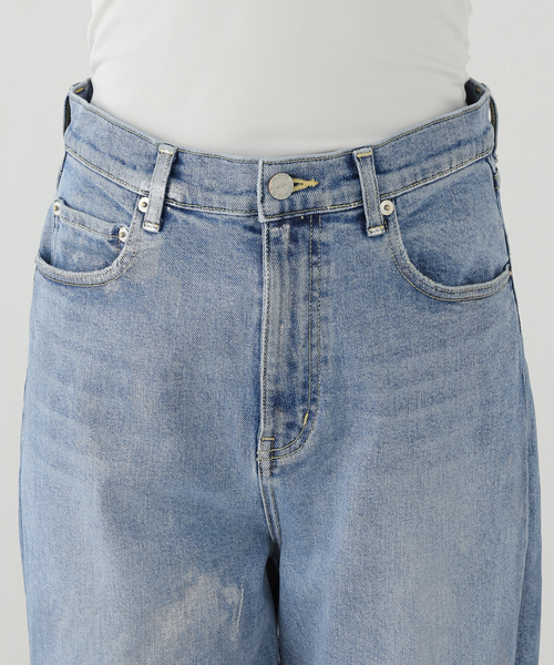 THE NEWHOUSE(ザニューハウス)の「THE NEWHOUSE/ザ ニューハウス FOILED MILTON JEAN デニムパンツ(デニムパンツ・レディース・ブルー・24/26)」の10枚目の写真
