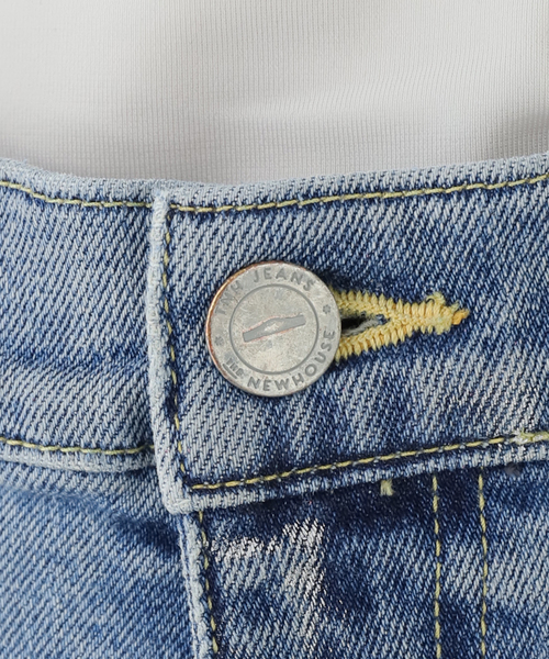 THE NEWHOUSE(ザニューハウス)の「THE NEWHOUSE/ザ ニューハウス FOILED MILTON JEAN デニムパンツ(デニムパンツ・レディース・ブルー・24/26)」の11枚目の写真