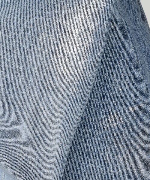 THE NEWHOUSE(ザニューハウス)の「THE NEWHOUSE/ザ ニューハウス FOILED MILTON JEAN デニムパンツ(デニムパンツ・レディース・ブルー・24/26)」の18枚目の写真