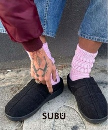 SUBU / DOTS SHIKAI / Black / WINTER SANDAL / スブ / ウィンターサンダル