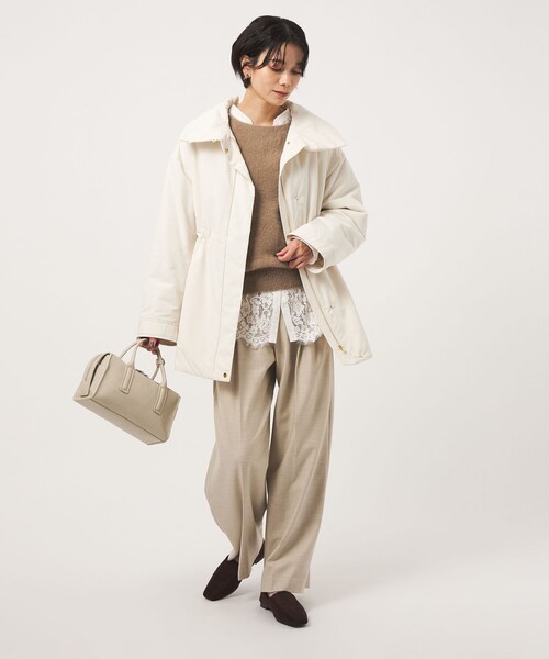 green label relaxing(グリーンレーベルリラクシング)の「ヘアリー ニット プルオーバー(ニット/セーター・レディース・ベージュ/ライトブルー/モカ/ブラック・FREE)」の11枚目の写真