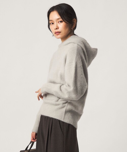 green label relaxing(グリーンレーベルリラクシング)の「ヘアリー ニット プルオーバー(ニット/セーター・レディース・ベージュ/ライトブルー/モカ/ブラック・FREE)」の16枚目の写真