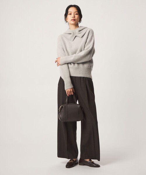 green label relaxing(グリーンレーベルリラクシング)の「ヘアリー ニット プルオーバー(ニット/セーター・レディース・ベージュ/ライトブルー/モカ/ブラック・FREE)」の18枚目の写真