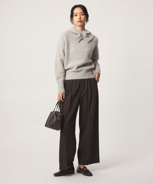 green label relaxing(グリーンレーベルリラクシング)の「ヘアリー ニット プルオーバー(ニット/セーター・レディース・ベージュ/ライトブルー/モカ/ブラック・FREE)」の19枚目の写真