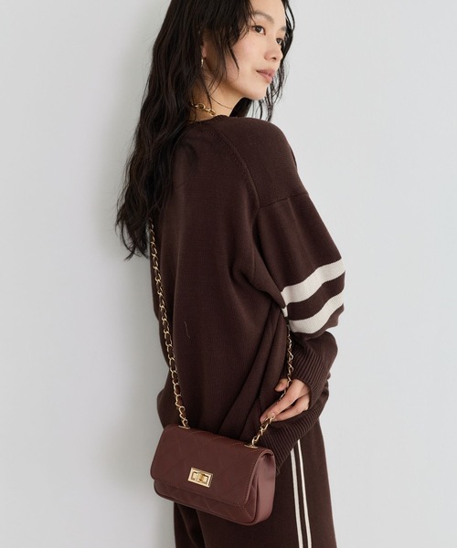 MILOS(ミロス)の「BARNYARDSTORM / MILOS(ミロス)別注 / キルティングBAG【カラー別注】(ハンドバッグ・レディース・ブラウン/ブラック系その他/ブラック・FREE)」の10枚目の写真