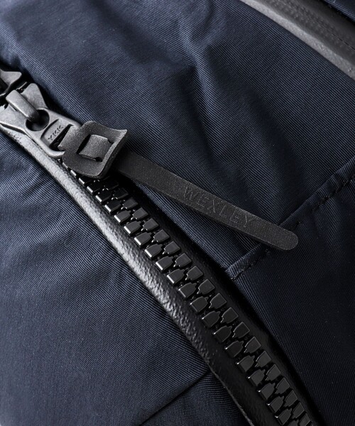 WEXLEY(ウェクスレイ)の「【WEXLEY/ウェクスレイ】HRD600 HAROLD CRINKLE NYLON BLACK(バックパック/リュック・メンズ・ブラック・FREE)」の5枚目の写真