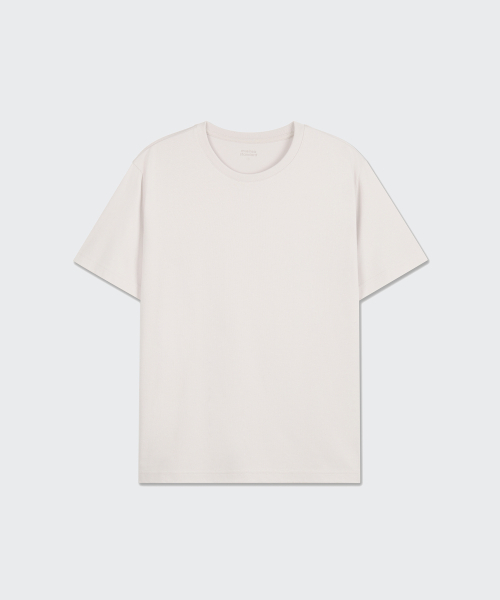 MUSINSA STANDARD WOMAN（ムシンサスタンダードウーマン）の「[リカバリー] ウィメンズ 半袖パンツセット [ダスティクリーム]（Tシャツ/カットソー・レディース・その他・SMALL/MEDIUM/LARGE/X-SMALL）」の4枚目の写真