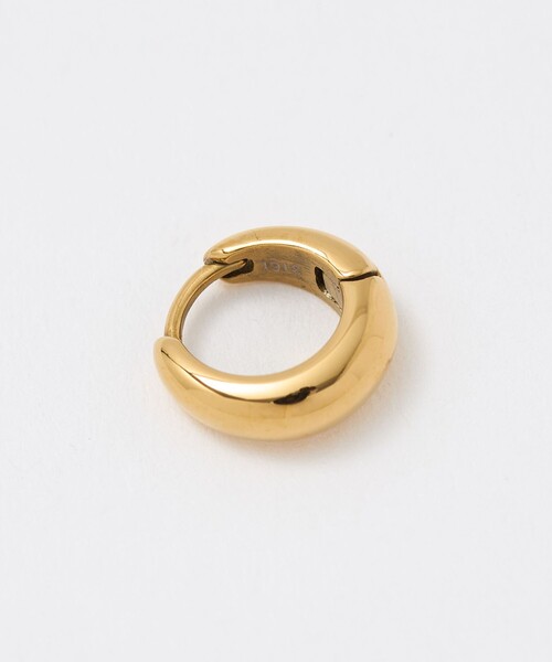 BEAUTY&YOUTH UNITED ARROWS(ビューティーアンドユースユナイテッドアローズ)の「316L オーバル ピアス 片耳用(ピアス(片耳用)・メンズ・ゴールド/シルバー・FREE)」の4枚目の写真