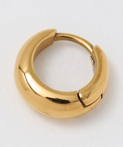 BEAUTY&YOUTH UNITED ARROWS(ビューティーアンドユースユナイテッドアローズ)の「316L オーバル ピアス 片耳用(ピアス(片耳用)・メンズ・ゴールド/シルバー・FREE)」の6枚目の写真