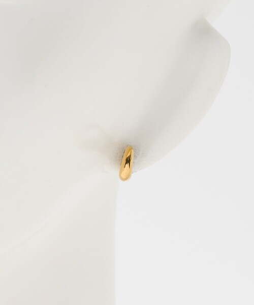 BEAUTY&YOUTH UNITED ARROWS(ビューティーアンドユースユナイテッドアローズ)の「316L オーバル ピアス 片耳用(ピアス(片耳用)・メンズ・ゴールド/シルバー・FREE)」の8枚目の写真