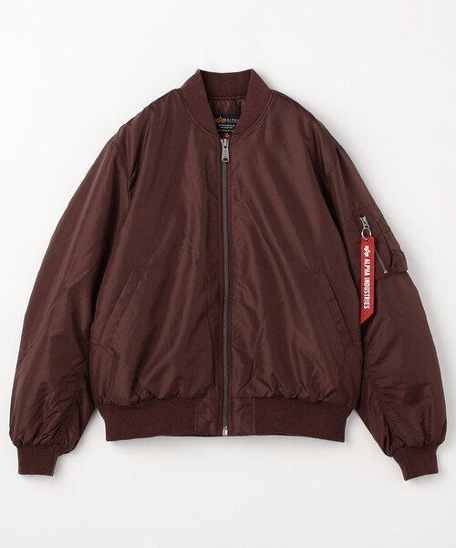 ALPHA/アルファ OXFORD MA-1 RELAXED FIT FLIGHT JACKET/リラックス