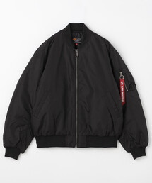 ALPHA/アルファ OXFORD MA-1 RELAXED FIT FLIGHT JACKET/リラックスフィット オックスフォード MA1 フライトジャケット