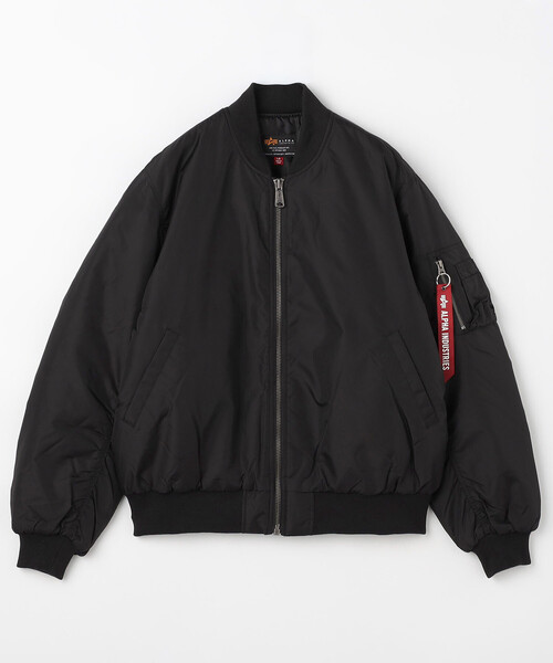 ALPHA/アルファ OXFORD MA-1 RELAXED FIT FLIGHT JACKET/リラックス