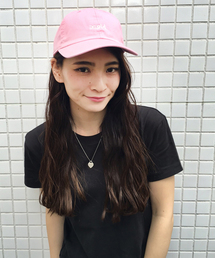 X-girl | LOGO COTTON CAP キャップ/パステルカラー/春色/ロゴ/ギフト(キャップ)