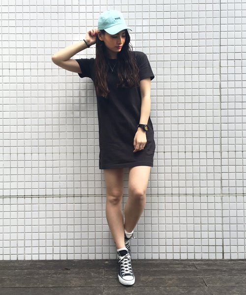 X-girl（エックスガール）の「LOGO COTTON CAP キャップ/パステルカラー/デイリーユース/帽子/ロゴ/ギフト（キャップ・レディース・ピンク/ライトブルー/ライトインディゴブルー/ホワイト/ブラック・ONE SIZE）」の13枚目の写真