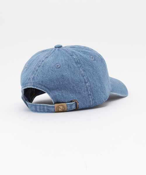 X-girl（エックスガール）の「LOGO COTTON CAP キャップ/パステルカラー/デイリーユース/帽子/ロゴ/ギフト（キャップ・レディース・ピンク/ライトブルー/ライトインディゴブルー/ホワイト/ブラック・ONE SIZE）」の7枚目の写真