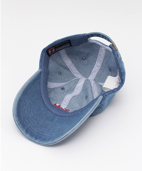 X-girl（エックスガール）の「LOGO COTTON CAP キャップ/パステルカラー/デイリーユース/帽子/ロゴ/ギフト（キャップ・レディース・ピンク/ライトブルー/ライトインディゴブルー/ホワイト/ブラック・ONE SIZE）」の10枚目の写真