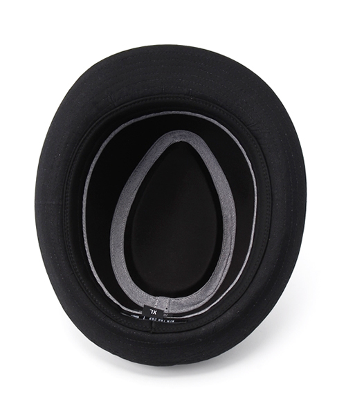 NEW ERA(ニューエラ)の「NEWERA FEDORA HAT CANVAS BLACK(ハット・メンズ・ブラック・LARGE/X-LARGE/MEDIUM)」の4枚目の写真