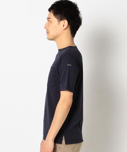 SHIPS（シップス）の「Le minor: ソリッド ボートネック ポケット Tシャツ（Tシャツ/カットソー・メンズ・ホワイト/ネイビー・MEDIUM/X-SMALL/SMALL）」の7枚目の写真