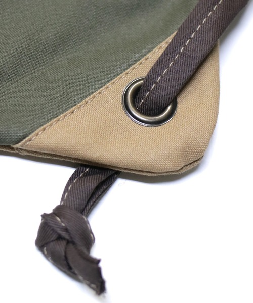 GREEN BOWL(グリーンボウル)の「GREEN BOWL Knapsack/グリーンボウルナップサック(バックパック/リュック・メンズ・インディゴブルー/オリーブ/サックスブルー・FREE)」の9枚目の写真