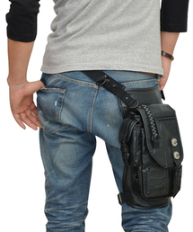 DEVICE デバイス strong 2way レッグポーチ ショルダーバッグ