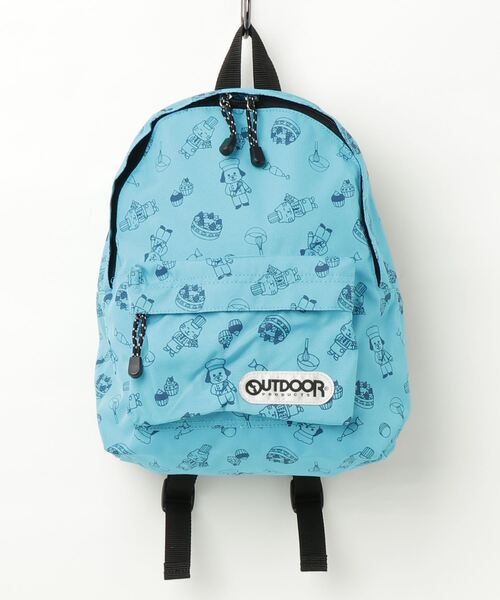 OUTDOOR PRODUCTS（アウトドアプロダクツ）の「KIDSチアフルデイパック（バックパック/リュック・キッズ・イエロー系その他/ピンク系その他/ライトピンク/ライトブルー/ブラック/ターコイズブルー/ブルー/グレー/ダークグリーン/イエロー/オレンジ/ライトグリーン/グリーン/ピンク/ネイビー/ライトイエロー/ブラック系その他/パープル/マスタード/サックスブルー/ブルー系その他/カリビアンブルー/オレンジ系その他/レモンイエロー/チャコールグレー/レッド系その他/ワイン/杢グレー/シルバー/グレイッシュブルー/ミント/ダークブルー/ホワイト/スカイブルー/ゴールド/ライトパープル/ラベンダー/インディゴブルー/その他2/その他3/レンガ/ライトグレー/レッド/キャメル・FREE）」の19枚目の写真