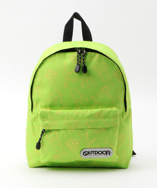 OUTDOOR PRODUCTS（アウトドアプロダクツ）の「KIDSチアフルデイパック（バックパック/リュック・キッズ・イエロー系その他/ピンク系その他/ライトピンク/ライトブルー/ブラック/ターコイズブルー/ブルー/グレー/ダークグリーン/イエロー/オレンジ/ライトグリーン/グリーン/ピンク/ネイビー/ライトイエロー/ブラック系その他/パープル/マスタード/サックスブルー/ブルー系その他/カリビアンブルー/オレンジ系その他/レモンイエロー/チャコールグレー/レッド系その他/ワイン/杢グレー/シルバー/グレイッシュブルー/ミント/ダークブルー/ホワイト/スカイブルー/ゴールド/ライトパープル/ラベンダー/インディゴブルー/その他2/その他3/レンガ/ライトグレー/レッド/キャメル・FREE）」の9枚目の写真