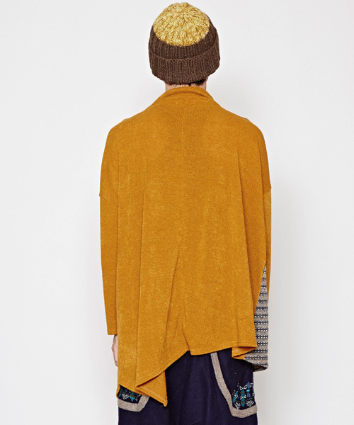 チャイハネ(チャイハネ)の「【チャイハネ】yul パッチワークMEN'Sニットトップス(ニット/セーター・メンズ・ベージュ/オレンジ/ネイビー・FREE)」の11枚目の写真