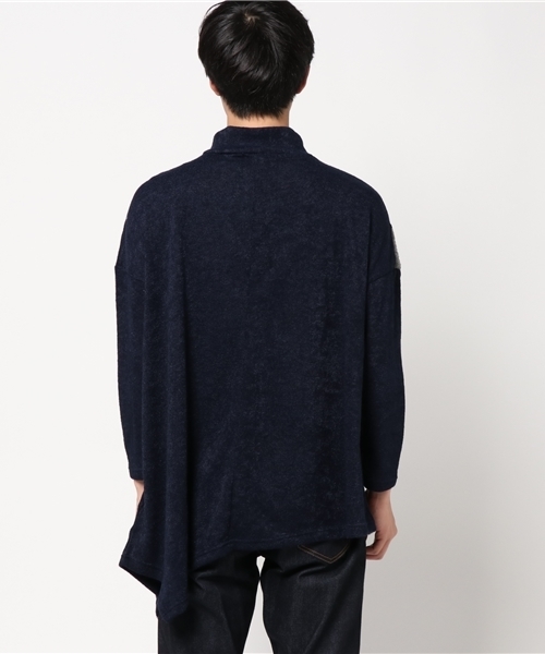 チャイハネ(チャイハネ)の「【チャイハネ】yul パッチワークMEN'Sニットトップス(ニット/セーター・メンズ・ベージュ/オレンジ/ネイビー・FREE)」の5枚目の写真