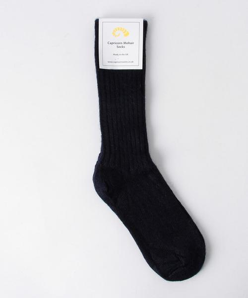 BEAUTY&YOUTH UNITED ARROWS（ビューティーアンドユースユナイテッドアローズ）の「＜Capricorn Mohair Socks＞モヘヤ混ソックス◆（ソックス/靴下・レディース・ホワイト/ライトグレー/レッド/ネイビー・FREE）」の3枚目の写真