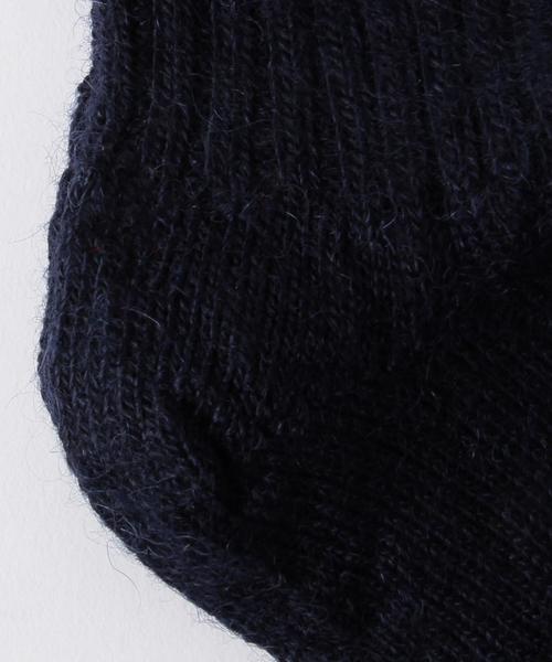 BEAUTY&YOUTH UNITED ARROWS（ビューティーアンドユースユナイテッドアローズ）の「＜Capricorn Mohair Socks＞モヘヤ混ソックス◆（ソックス/靴下・レディース・ホワイト/ライトグレー/レッド/ネイビー・FREE）」の6枚目の写真