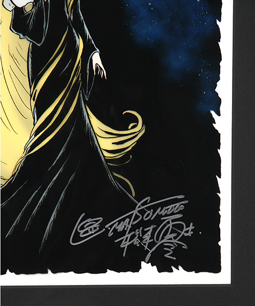 BEAMS T（ビームスティー）の「Out of Galaxy 銀のコーシカ by Reiji Matsumoto / 羽黒 妖（ポスター/アート・その他1・ONE SIZE）」の4枚目の写真