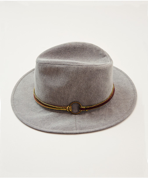 チャイハネ（チャイハネ）の「【チャイハネ】デニム＆メタルリングハット（ハット・レディース・ブラック/グレー・FREE）」の10枚目の写真