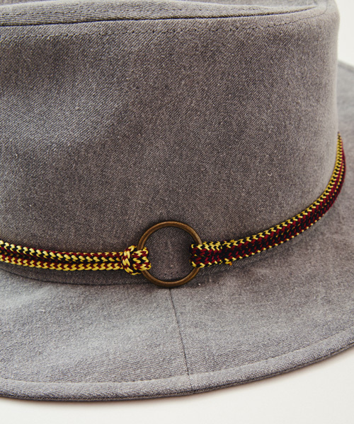 チャイハネ（チャイハネ）の「【チャイハネ】デニム＆メタルリングハット（ハット・レディース・ブラック/グレー・FREE）」の11枚目の写真