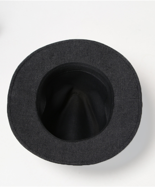 チャイハネ（チャイハネ）の「【チャイハネ】デニム＆メタルリングハット（ハット・レディース・ブラック/グレー・FREE）」の5枚目の写真