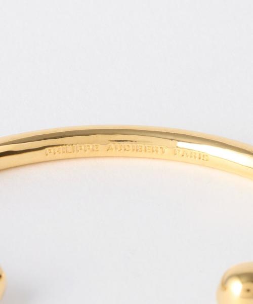 PHILIPPE AUDIBERT(フィリップ オーディベール)の「<PHILIPPE AUDIBERT>ゴールドカラー CRAIG ブレスレット ◆(ブレスレット・レディース・ゴールド・FREE)」の5枚目の写真