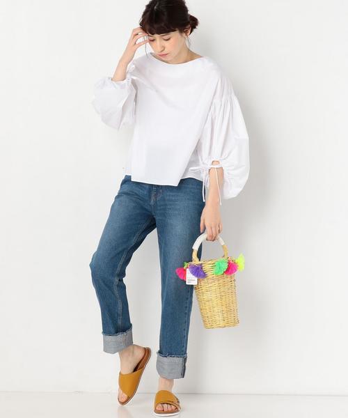 Another Edition(アナザーエディション)の「ソデボリュームプルオーバー●(シャツ/ブラウス・レディース・オフホワイト/クリーム・フリー)」の8枚目の写真