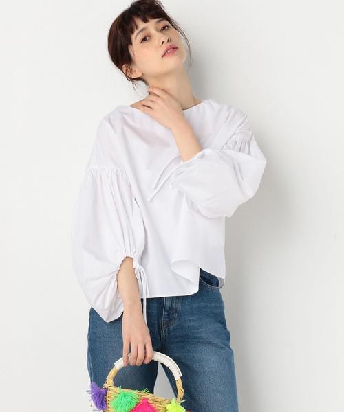 Another Edition(アナザーエディション)の「ソデボリュームプルオーバー●(シャツ/ブラウス・レディース・オフホワイト/クリーム・フリー)」の18枚目の写真