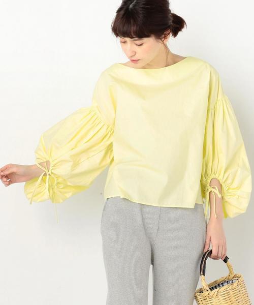 Another Edition(アナザーエディション)の「ソデボリュームプルオーバー●(シャツ/ブラウス・レディース・オフホワイト/クリーム・フリー)」の19枚目の写真